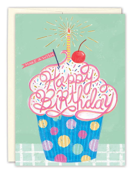 Cupcake Birthday Card