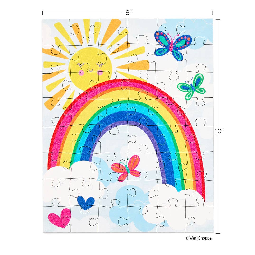 Sunny Rainbow 48-Piece Puzzle Snax