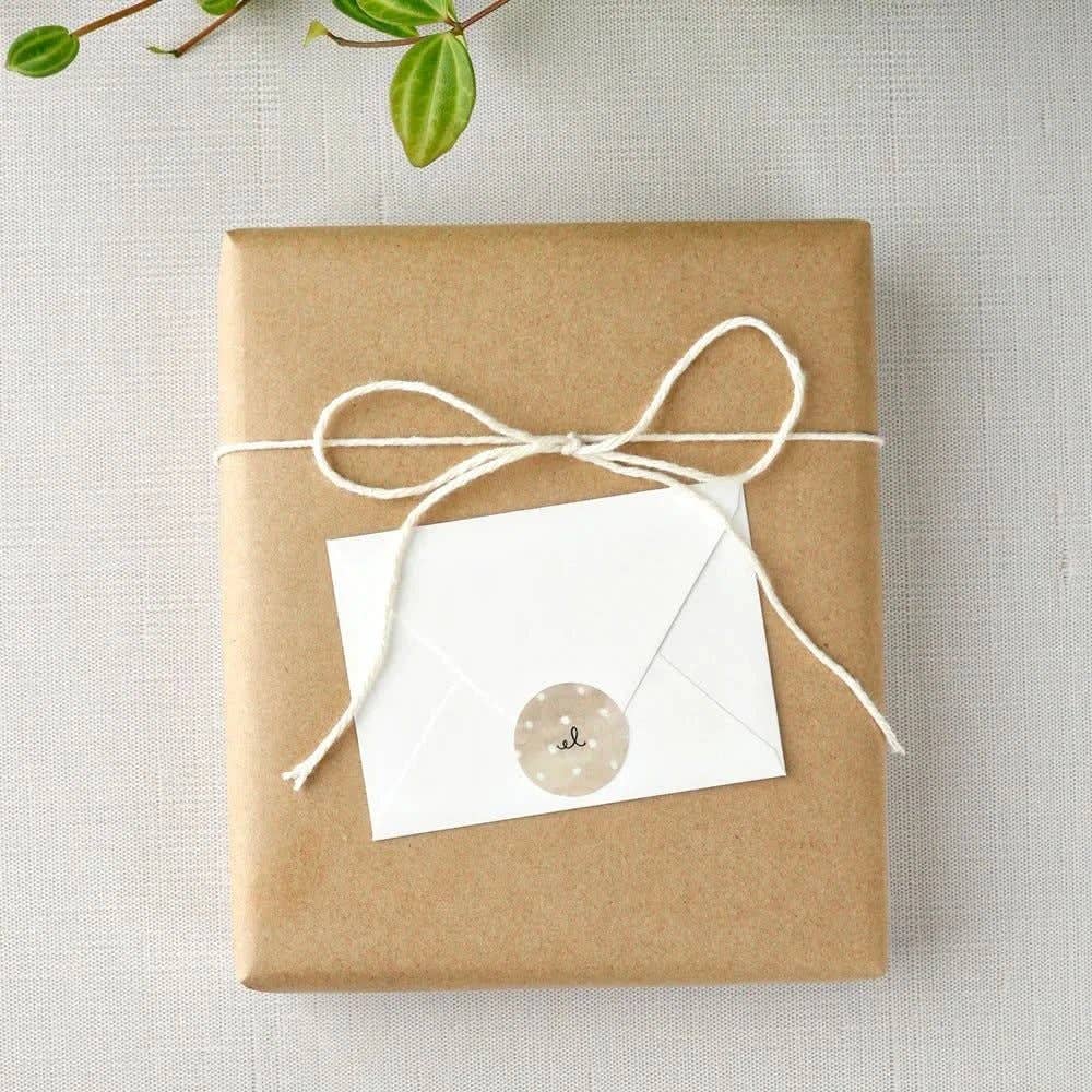 Kraft Gift Mini Notecard