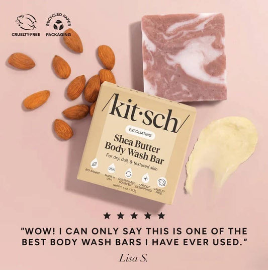 Shea Butter Exfoliating Body Wash Bar