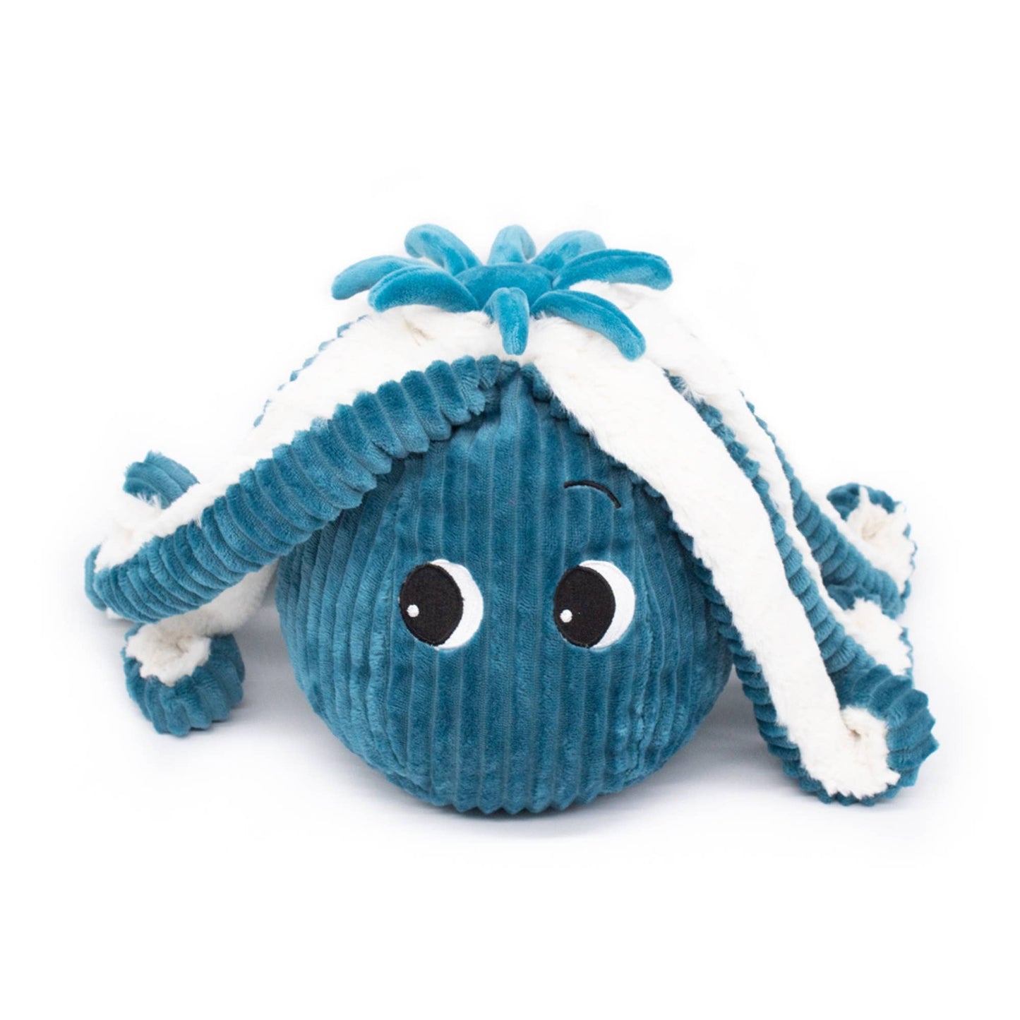 Les Ptipotos | Octopus Mom & Baby Animal Plush Toy - Blue
