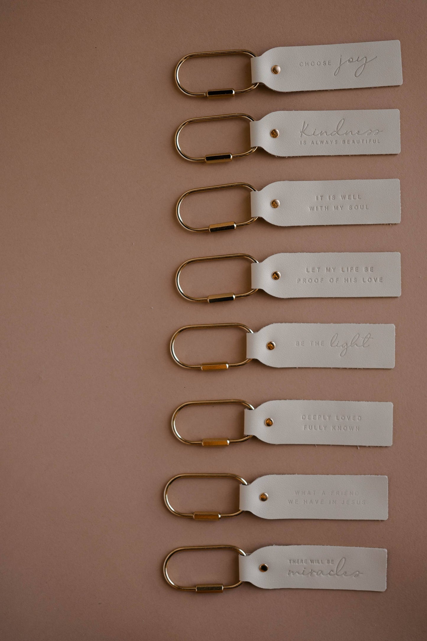 Choose Joy Blonde Key Fob | Christian Keychain 