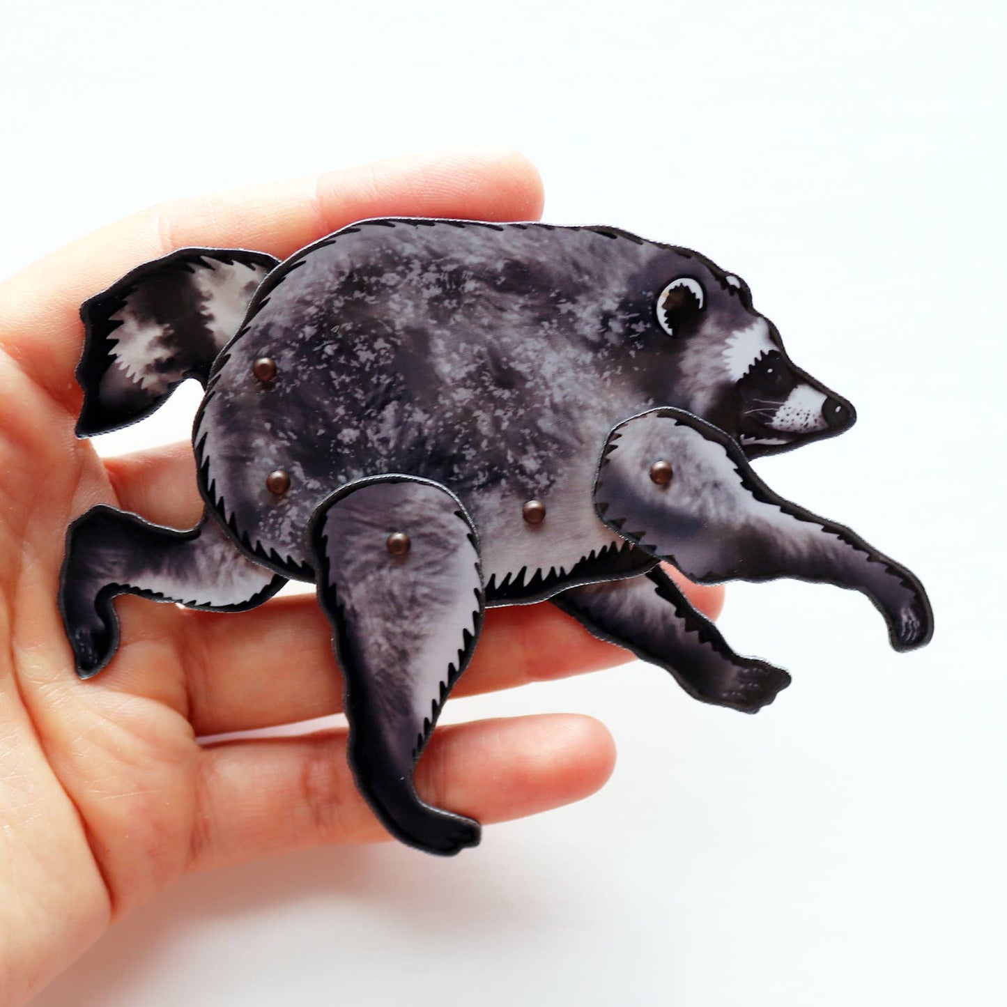 Jimothy Posable fridge magnet | Seattle Mascot