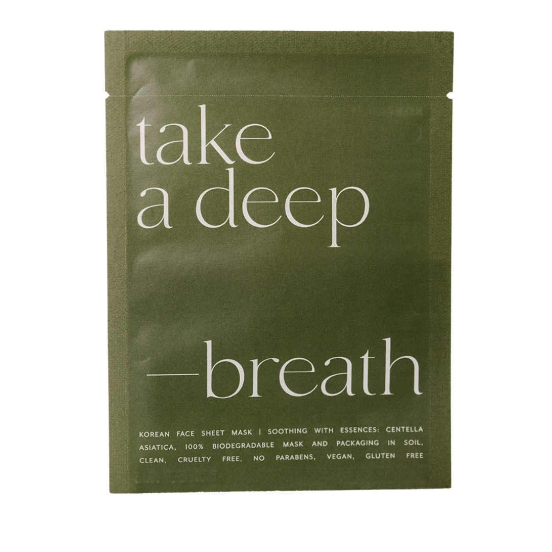 Take a Deep Breath Sheet Mask
