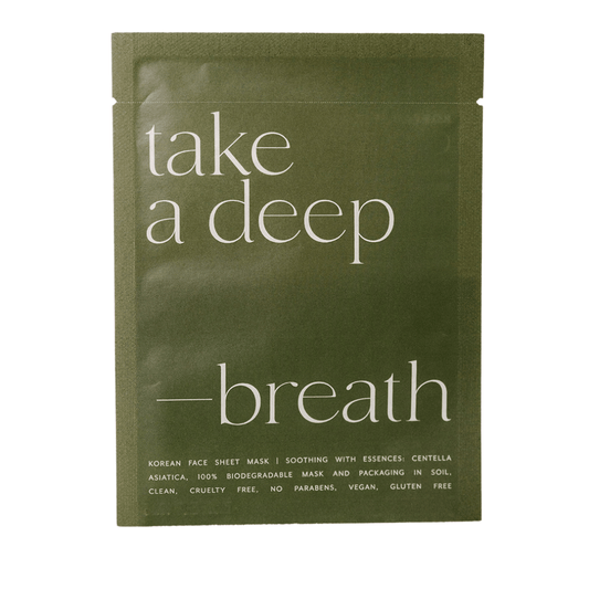 Take a Deep Breath Sheet Mask