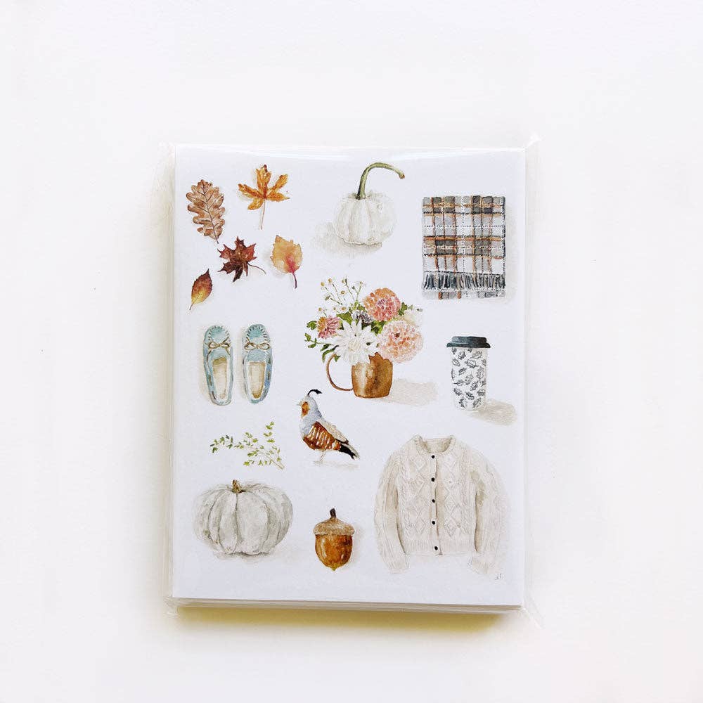 Autumn Watercolor Card