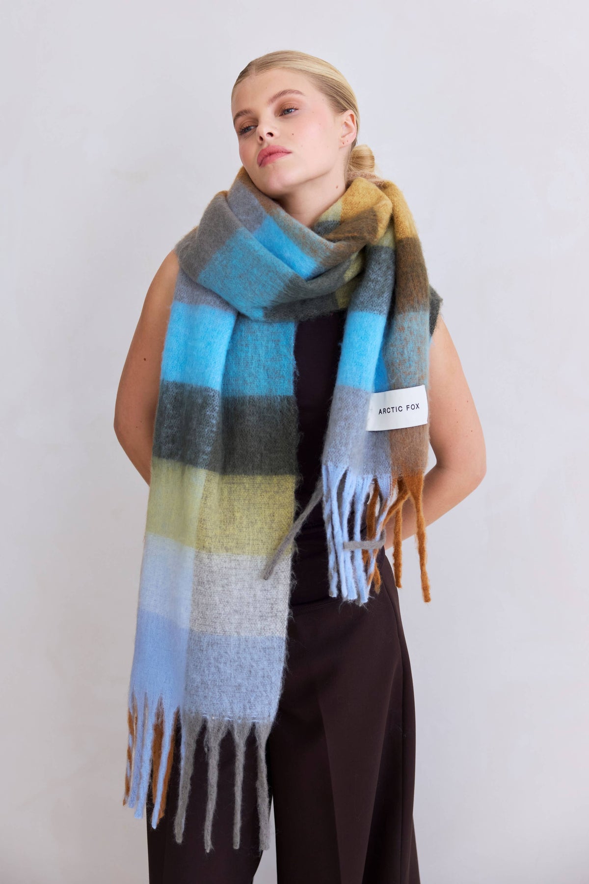 Blue Orange Reykjavik Scarf