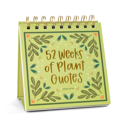 52 Weeks of Plant Quotes Desk Flip Calendar