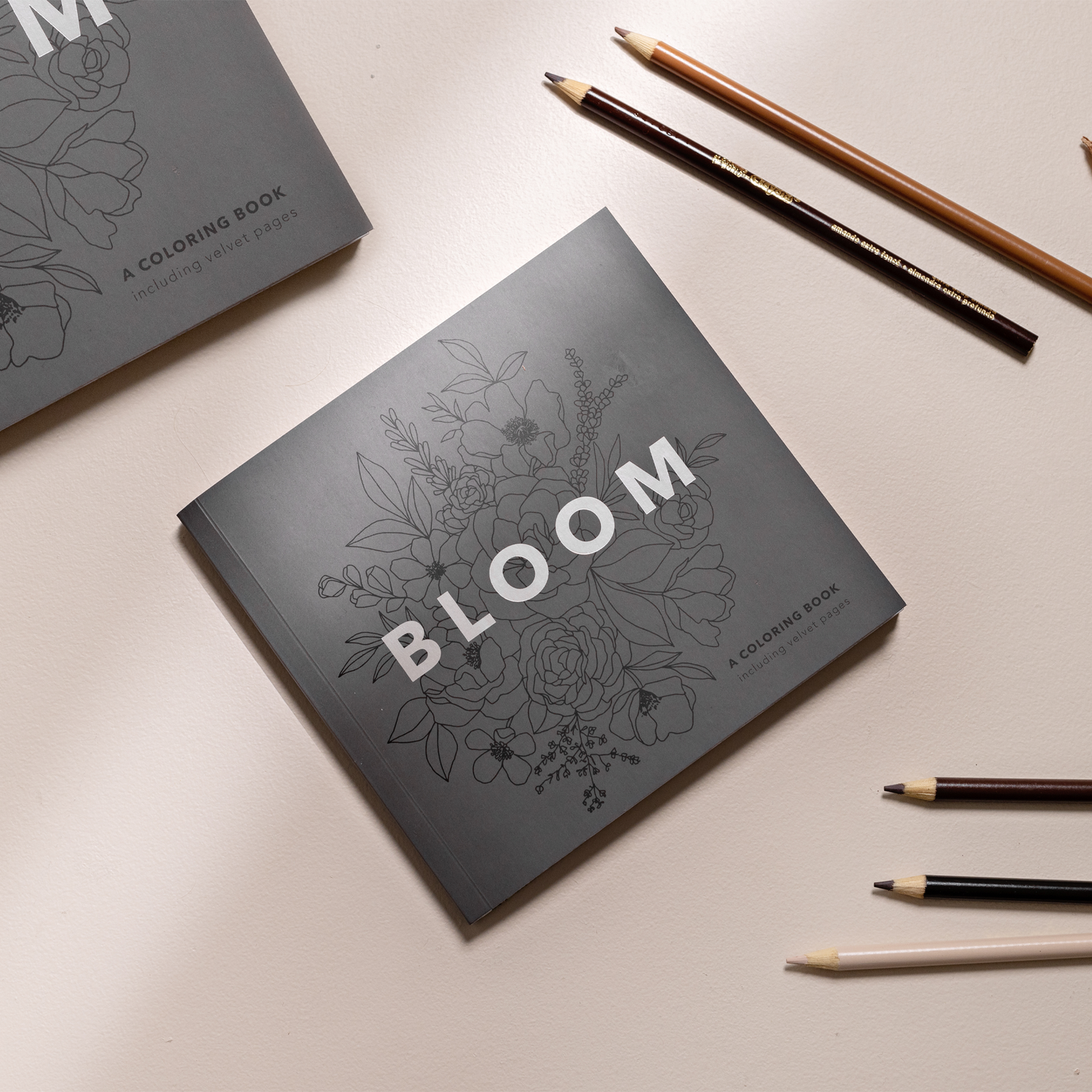 Bloom Floral Coloring Book