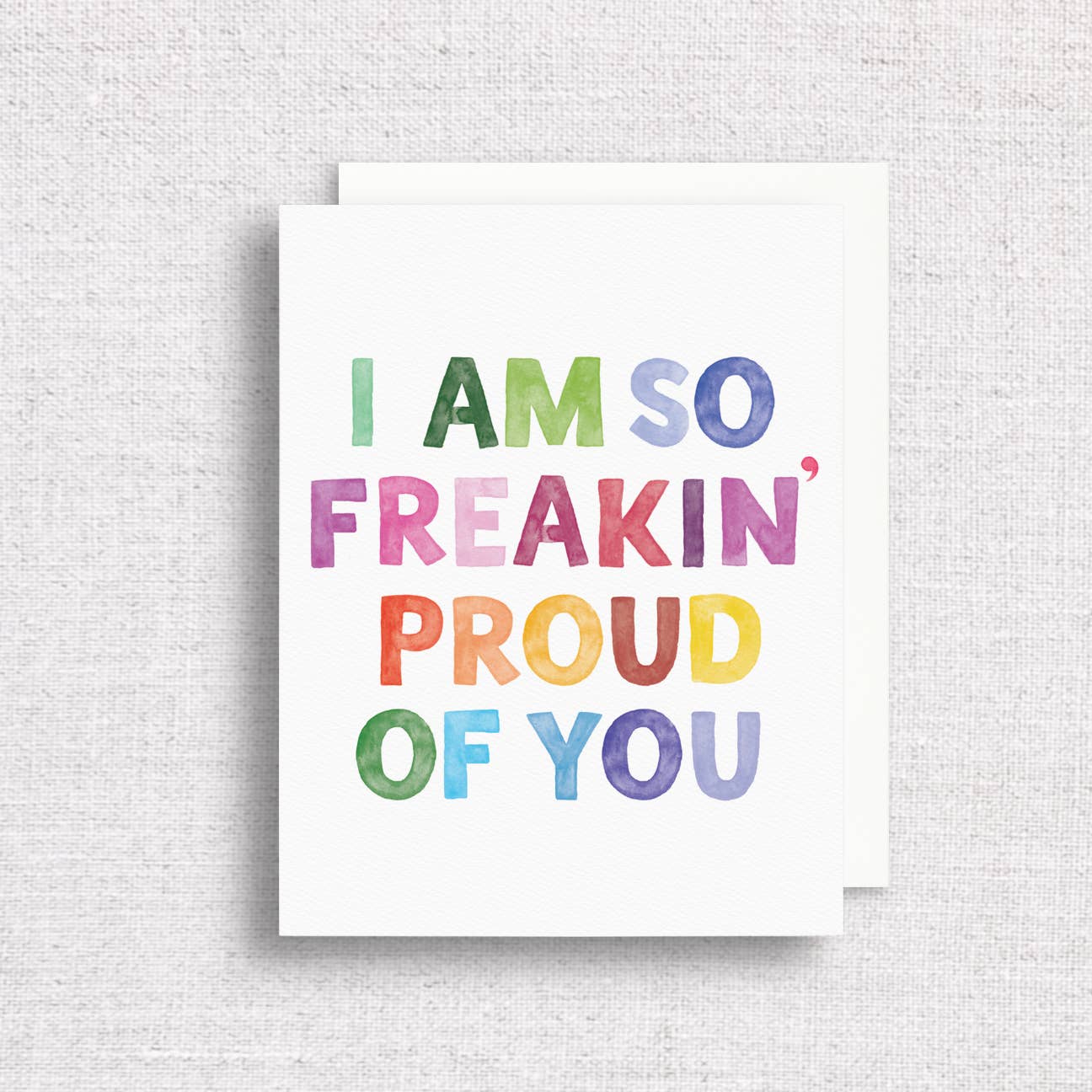 So Freakin' Proud of You Greeting Card | Graduation Card