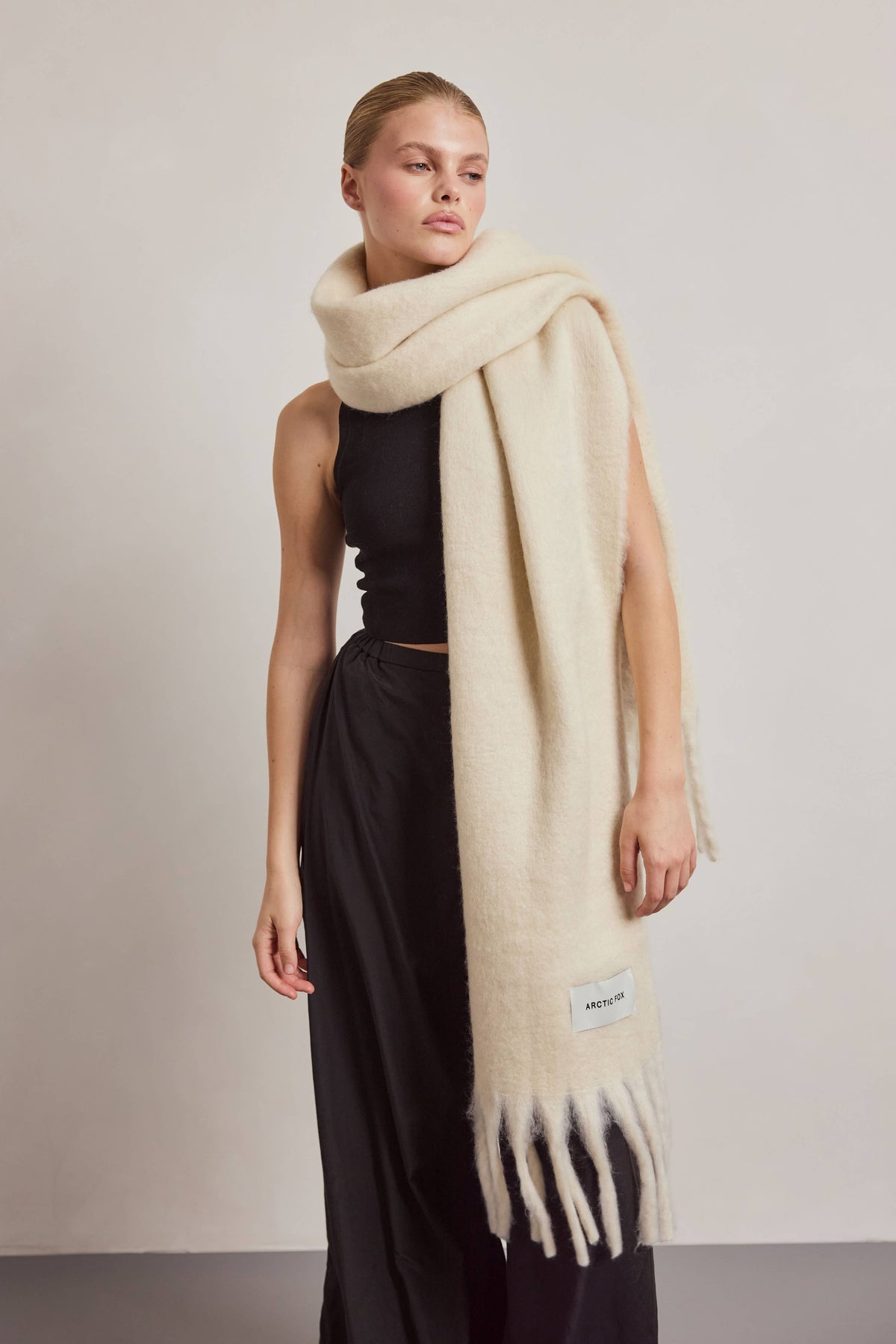 Pebble Beige Reykjavik Scarf