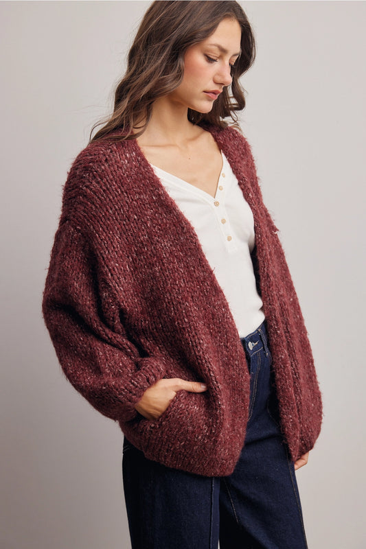 Chunky Soft Touch Knit Cardigan