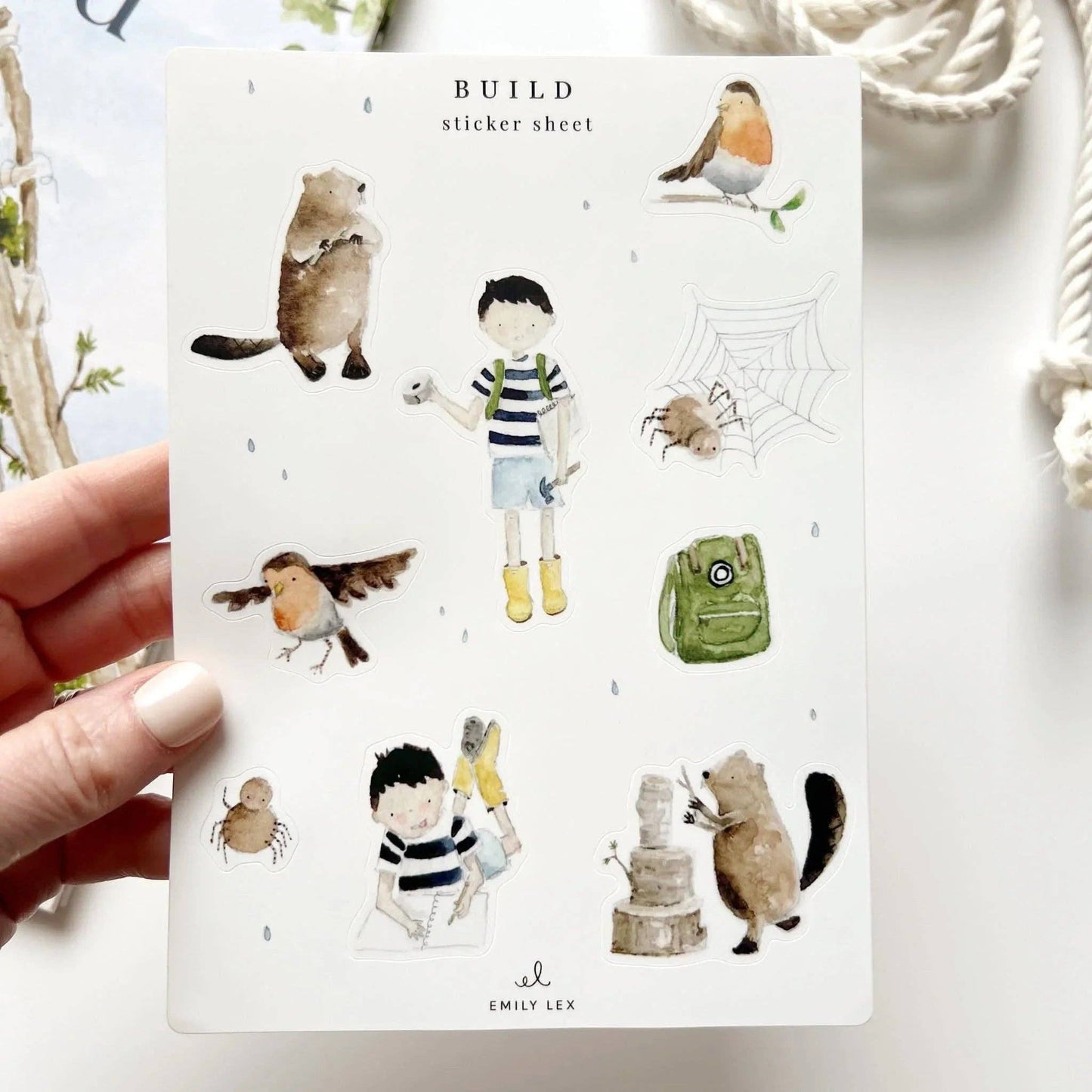 Build Sticker Sheet