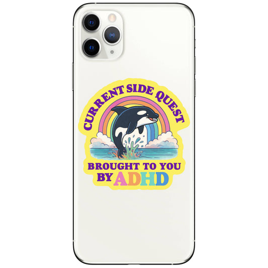 ADHD Funny Mental Health Neuro Sticker