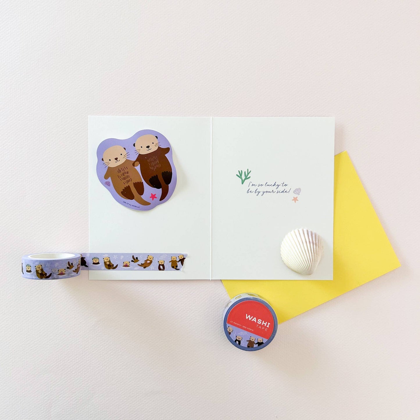 Sea Otters Sticker