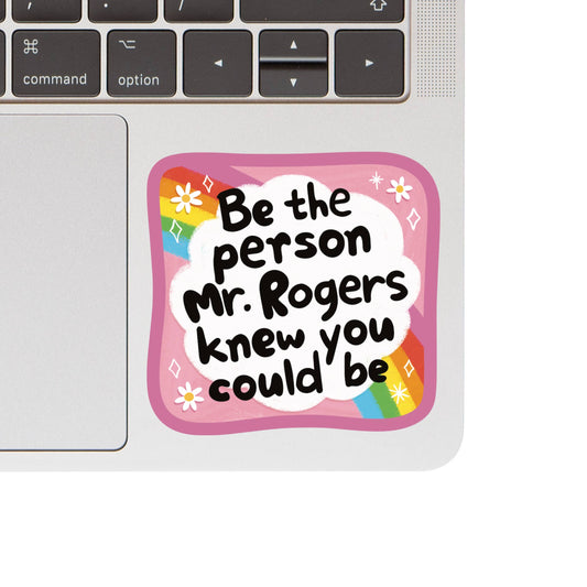 Kindness Nostalgia TV Role Model High Quality Vinyl Sticker