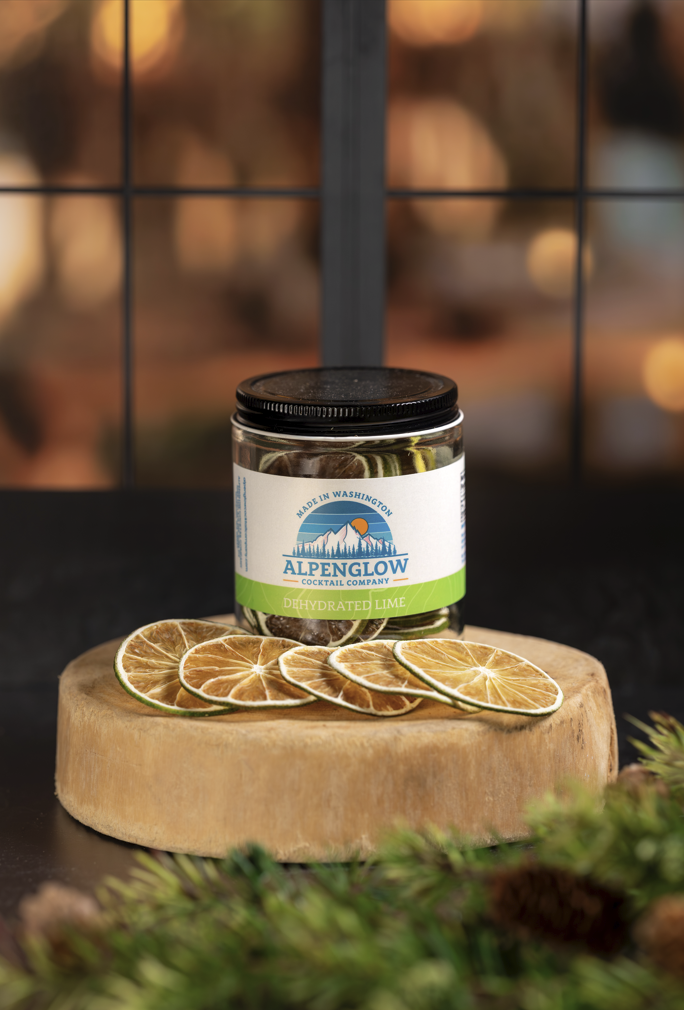 Dehydrated Lime Garnish