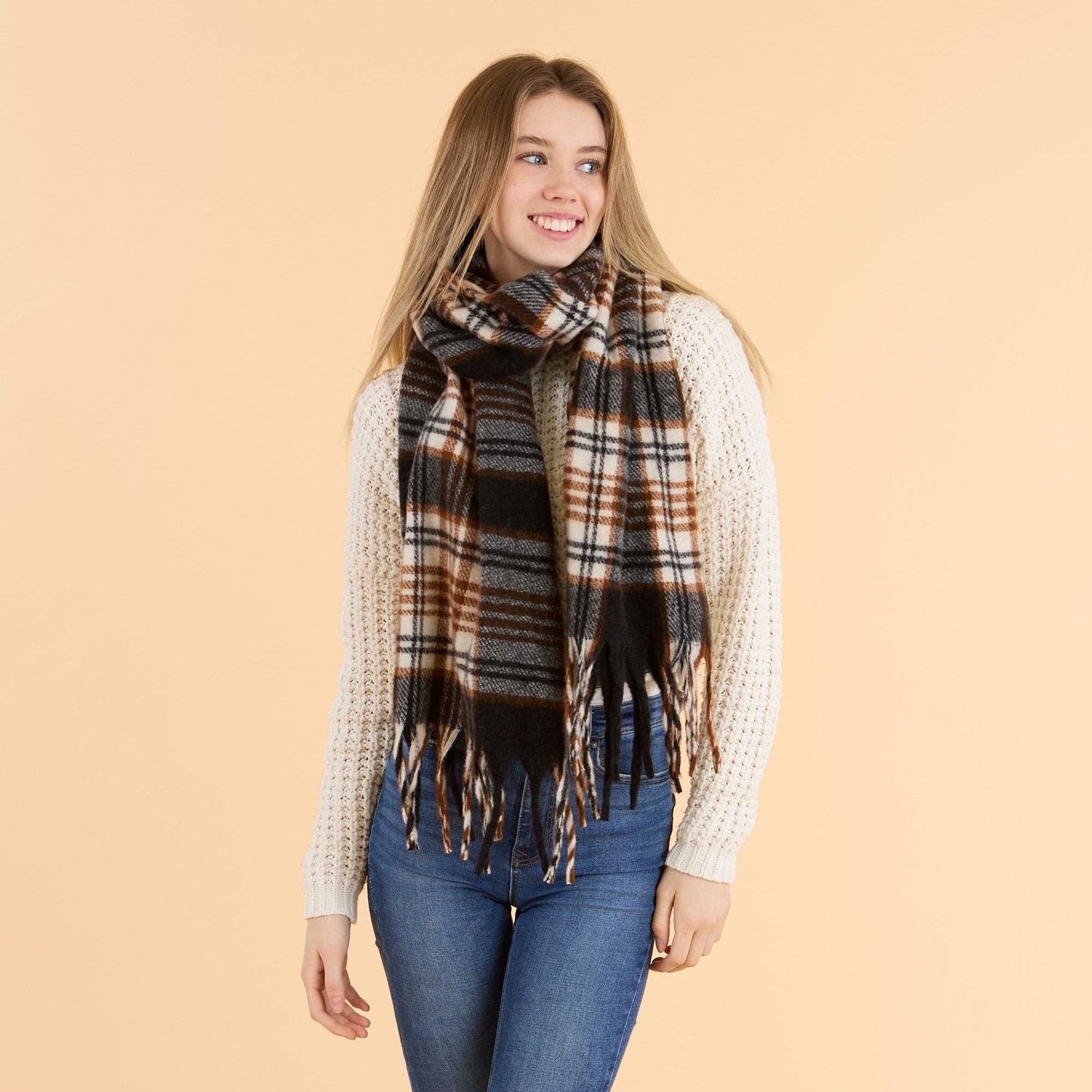 Autumn Plaid Scarf