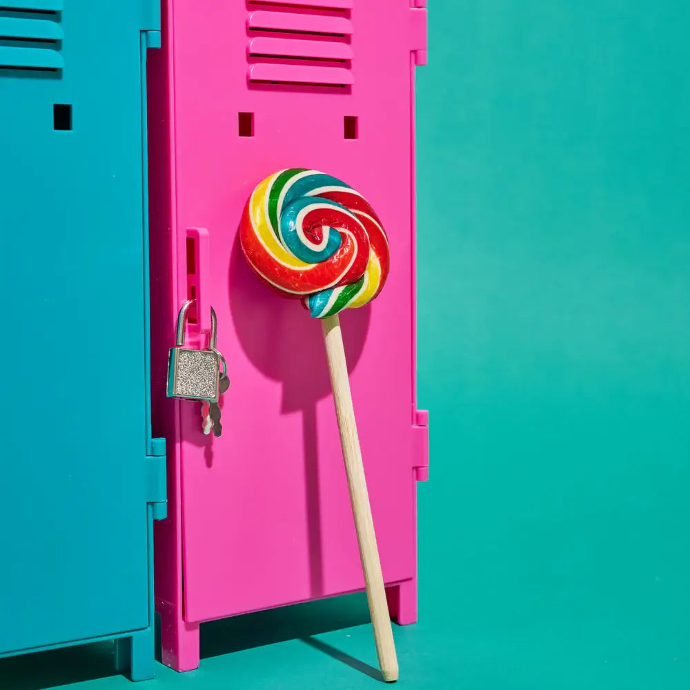 Handmade Lollipop - Rainbow Blast Fruit Punch - 1 oz