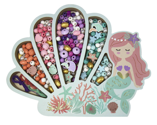 Mermaid Wooden Beads