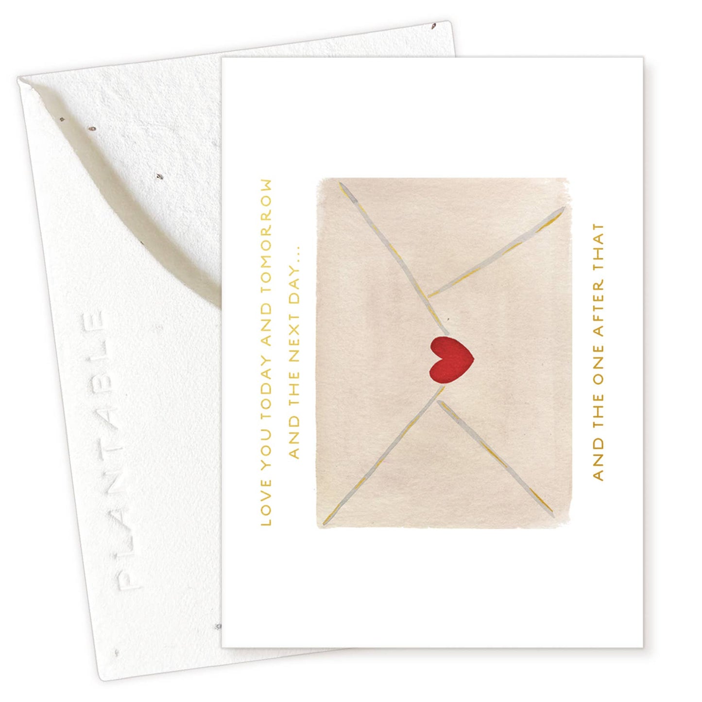 Love Letters Sprout - Love + Friendship Mini Greeting Card