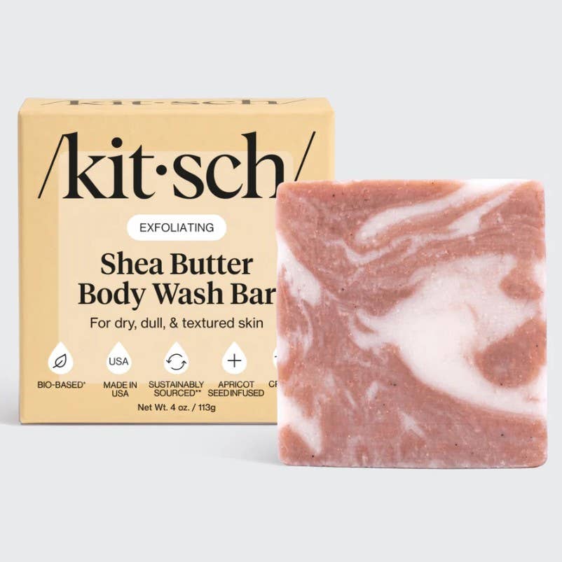 Shea Butter Exfoliating Body Wash Bar