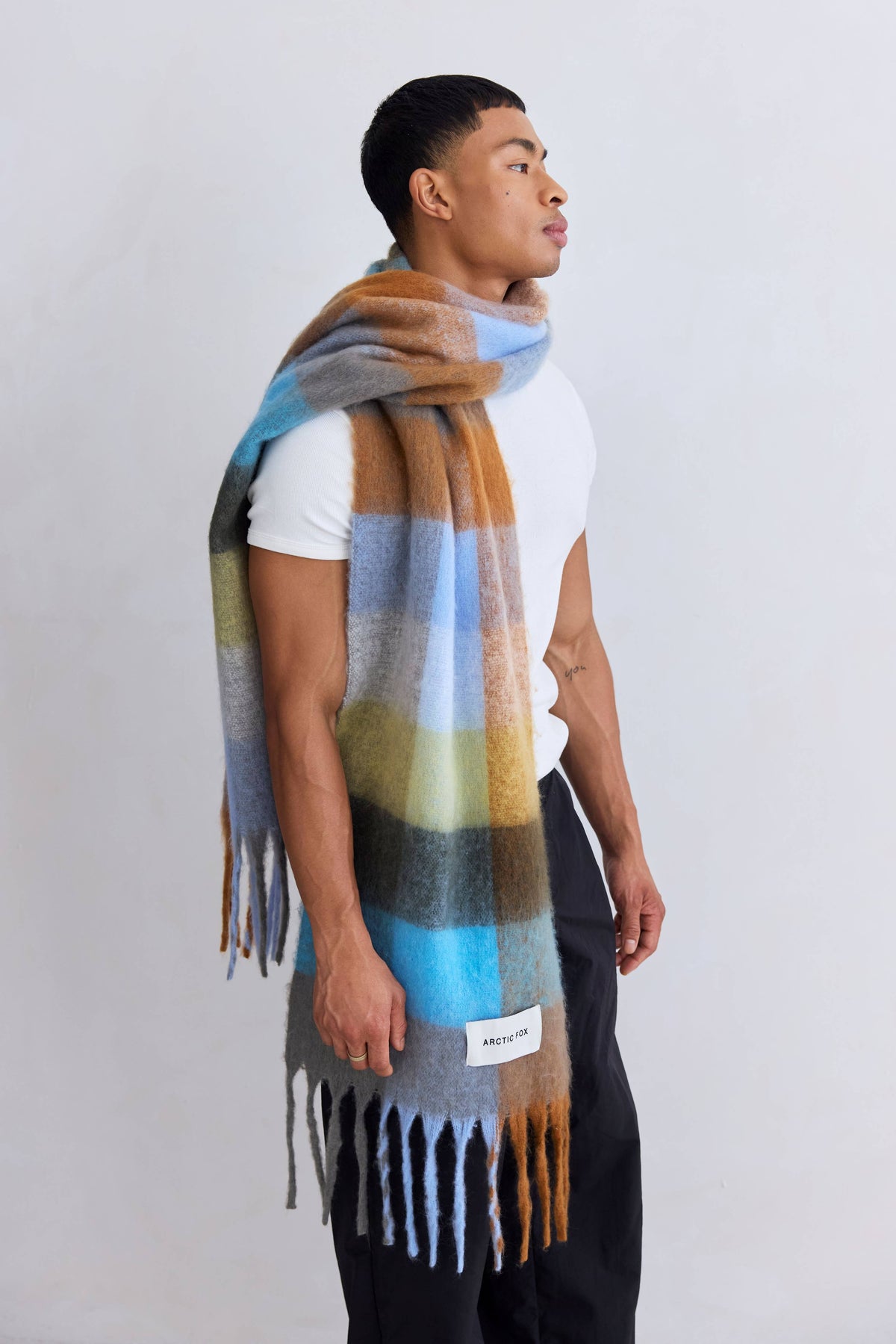Blue Orange Reykjavik Scarf