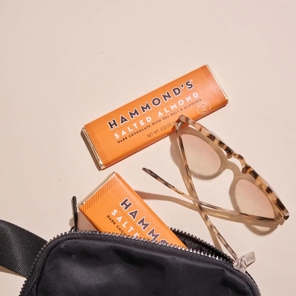 Candy Bar - Dark Chocolate - Natural Salted Almond - 2.25 oz