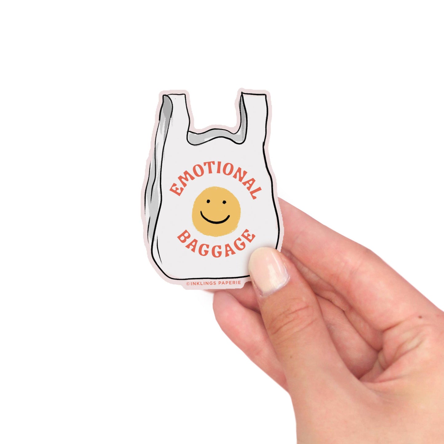 Emotional Baggage Sticker