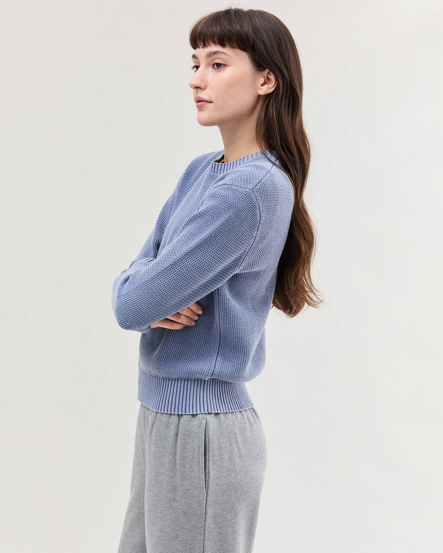 Womens Cotton Dune Sweater