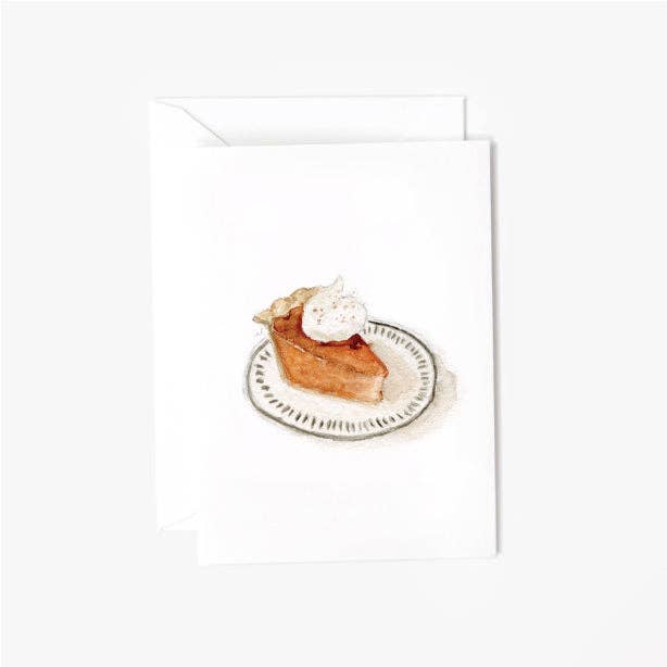 Pumpkin Pie Mini Note Card