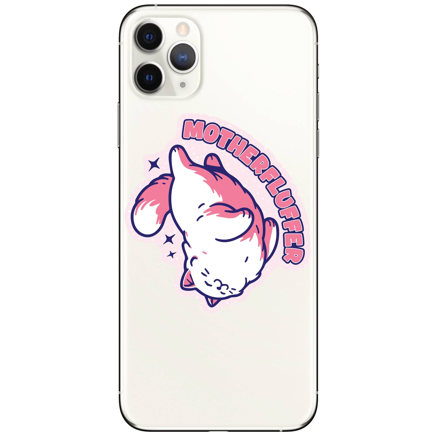 Swear Kitty Cat Funny Fat Feline Sticker