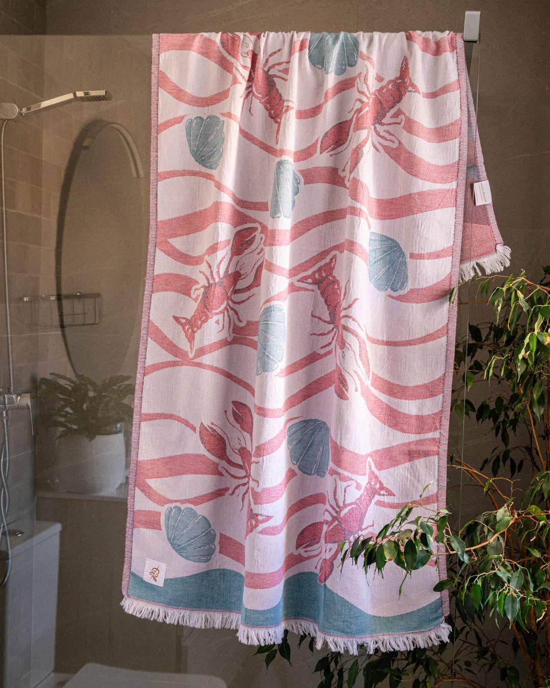 Lobster Turkish Beach Towel