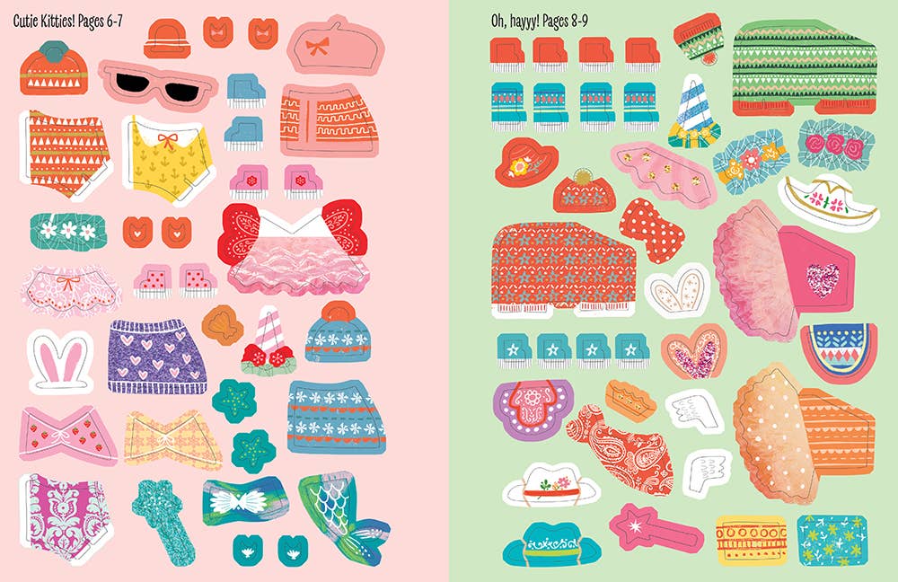 My Big Sticker Dress-Up: Cutie Patooties
