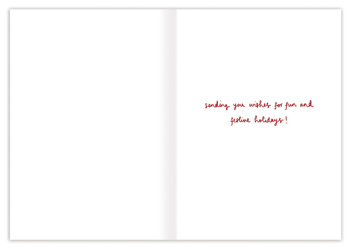 Tree Decorations Merry Christmas Holiday Card