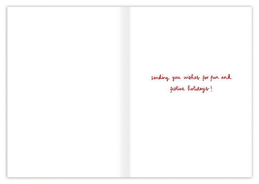 Tree Decorations Merry Christmas Holiday Card