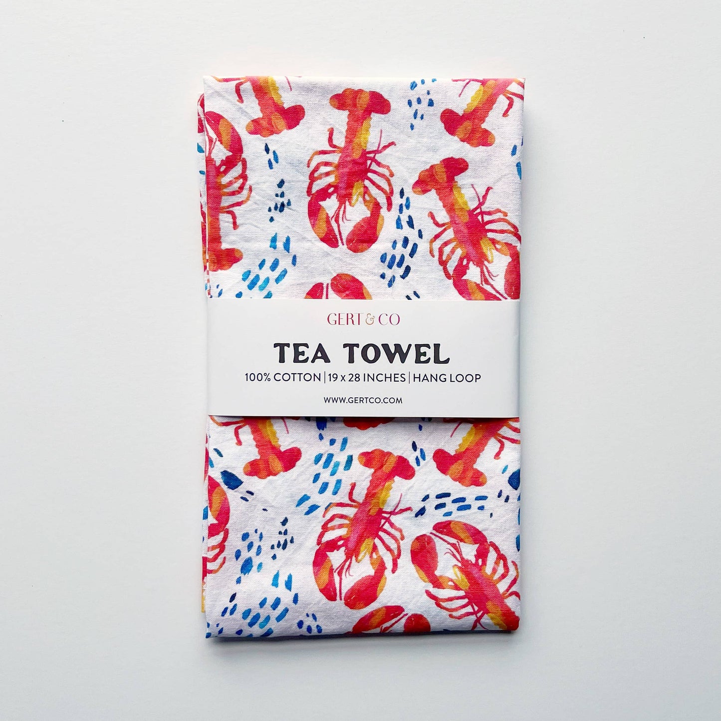 Lobster Kitchen Towel | Coastal Tea Towel