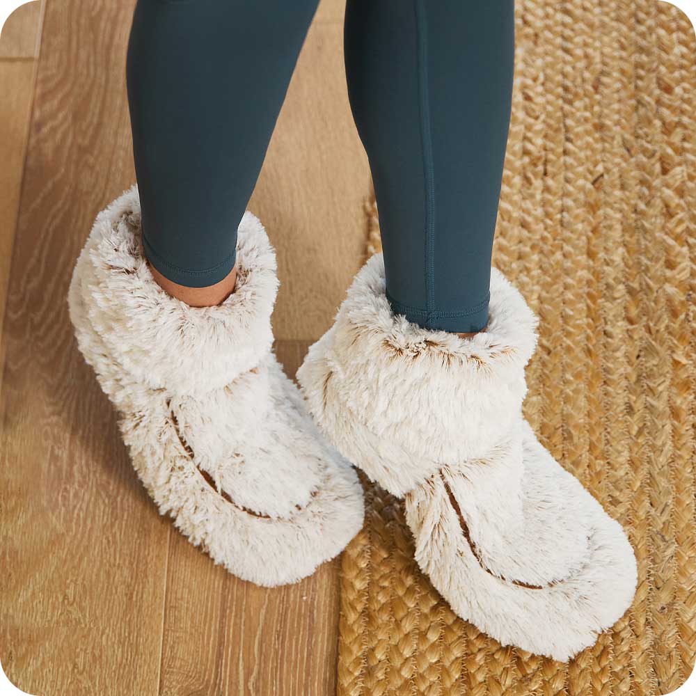 Warmies Marshmallow Boots – Brown