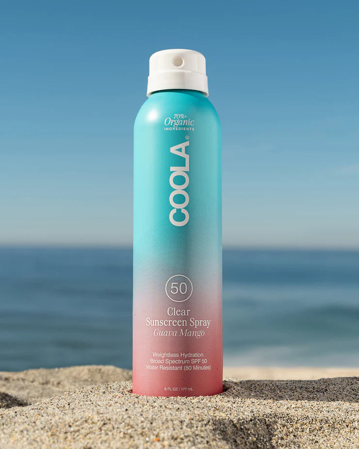 Clear Sunscreen Spray