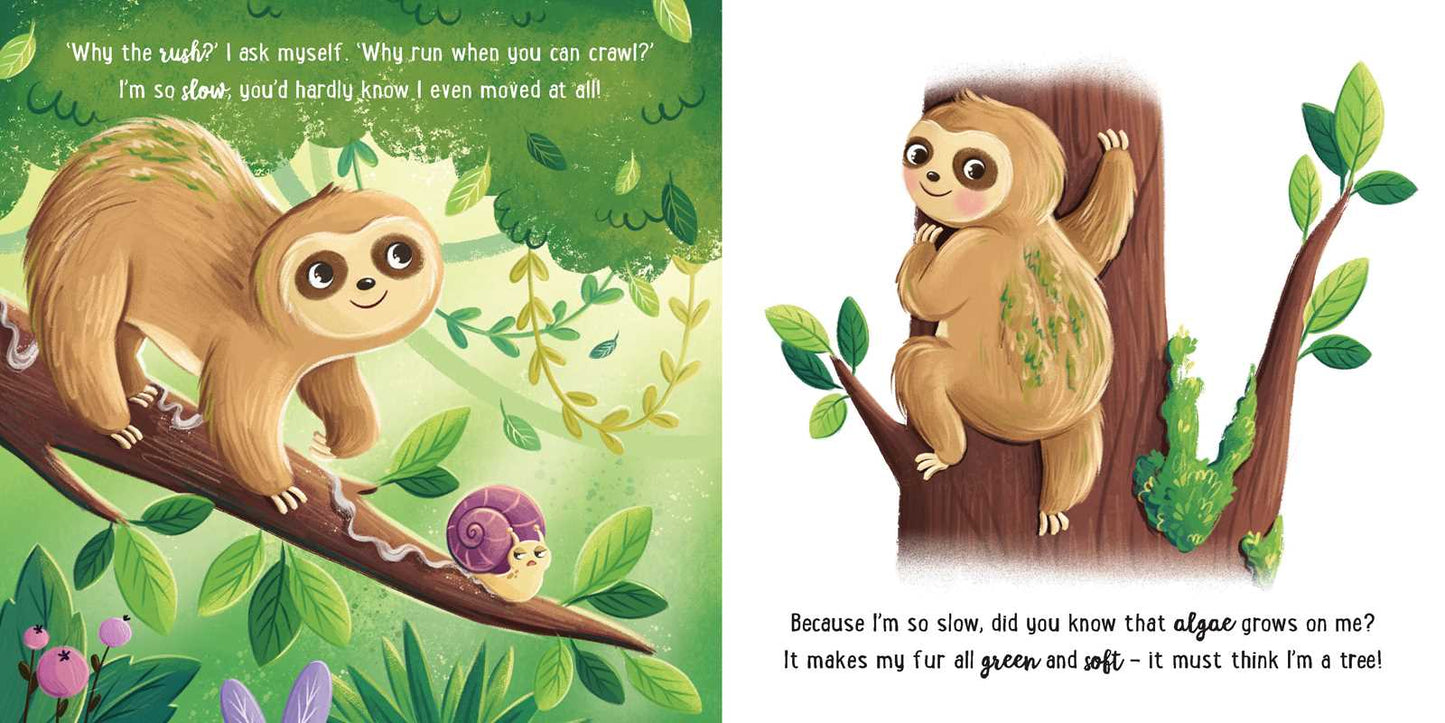 I Love Being a Sloth: Padded Board Book by Em Bruce