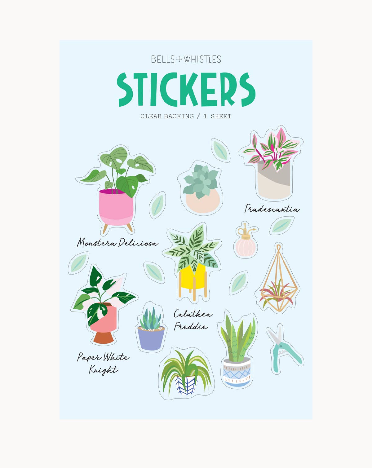 House Plants Stickers