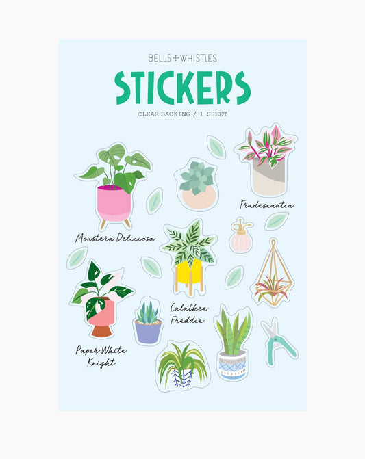 House Plants Stickers