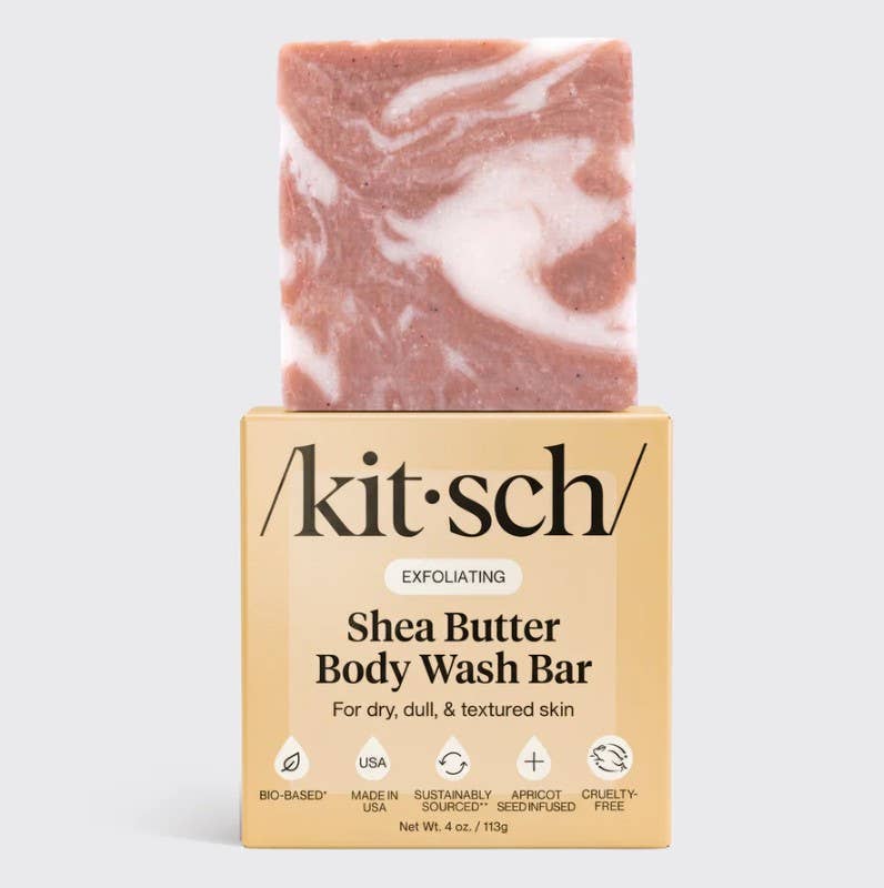 Shea Butter Exfoliating Body Wash Bar