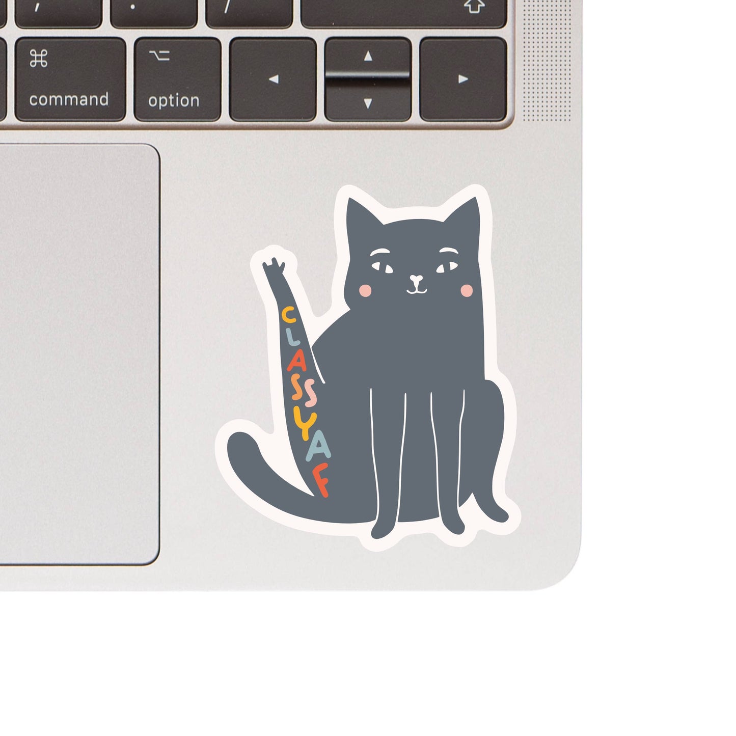 Swear Kitty Cat Funny Feline High Quality Vinyl Sticker