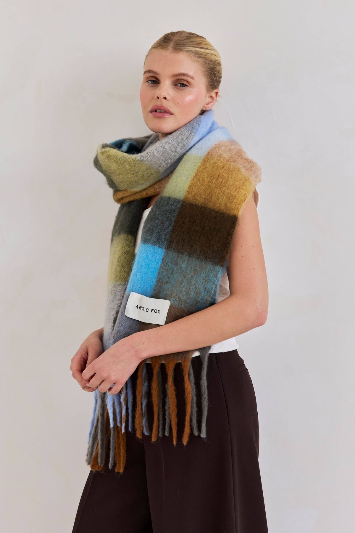 Blue Orange Reykjavik Scarf