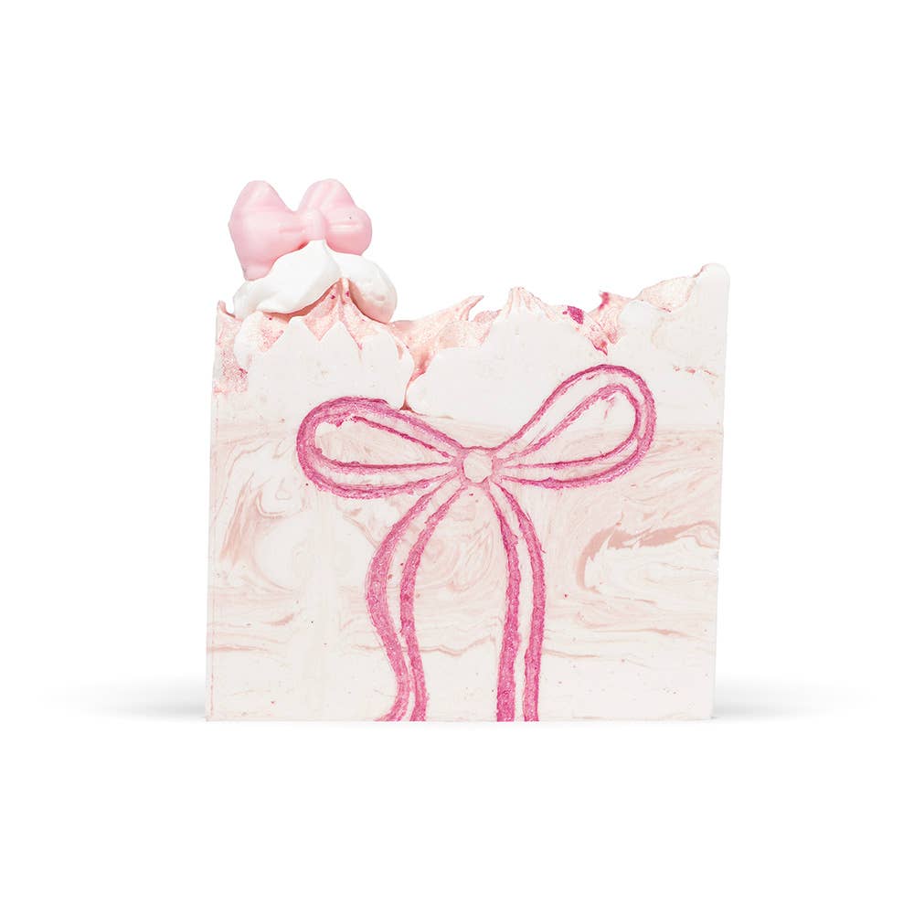 Pretty in Pink Vegan Boxed Soap with Pink Coquette Bow