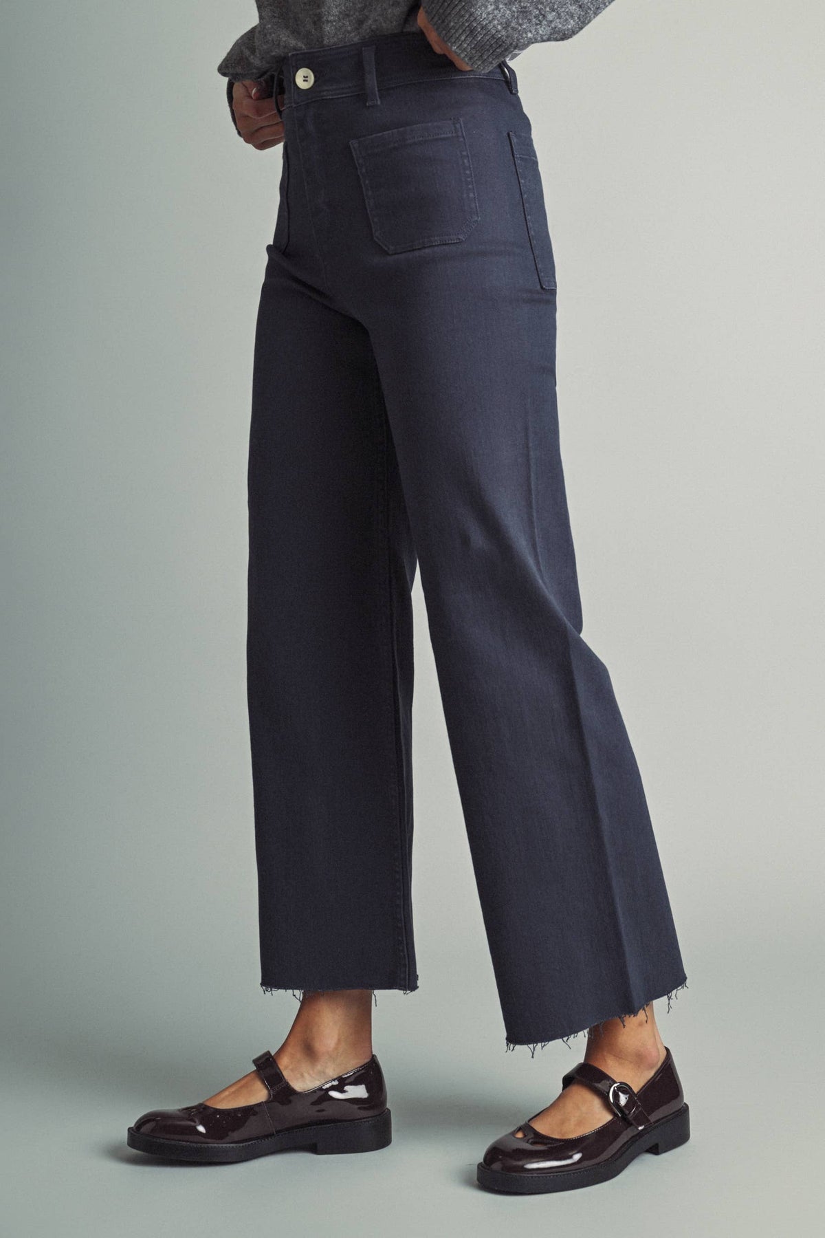 Vintage Navy Patch Pocket Pants