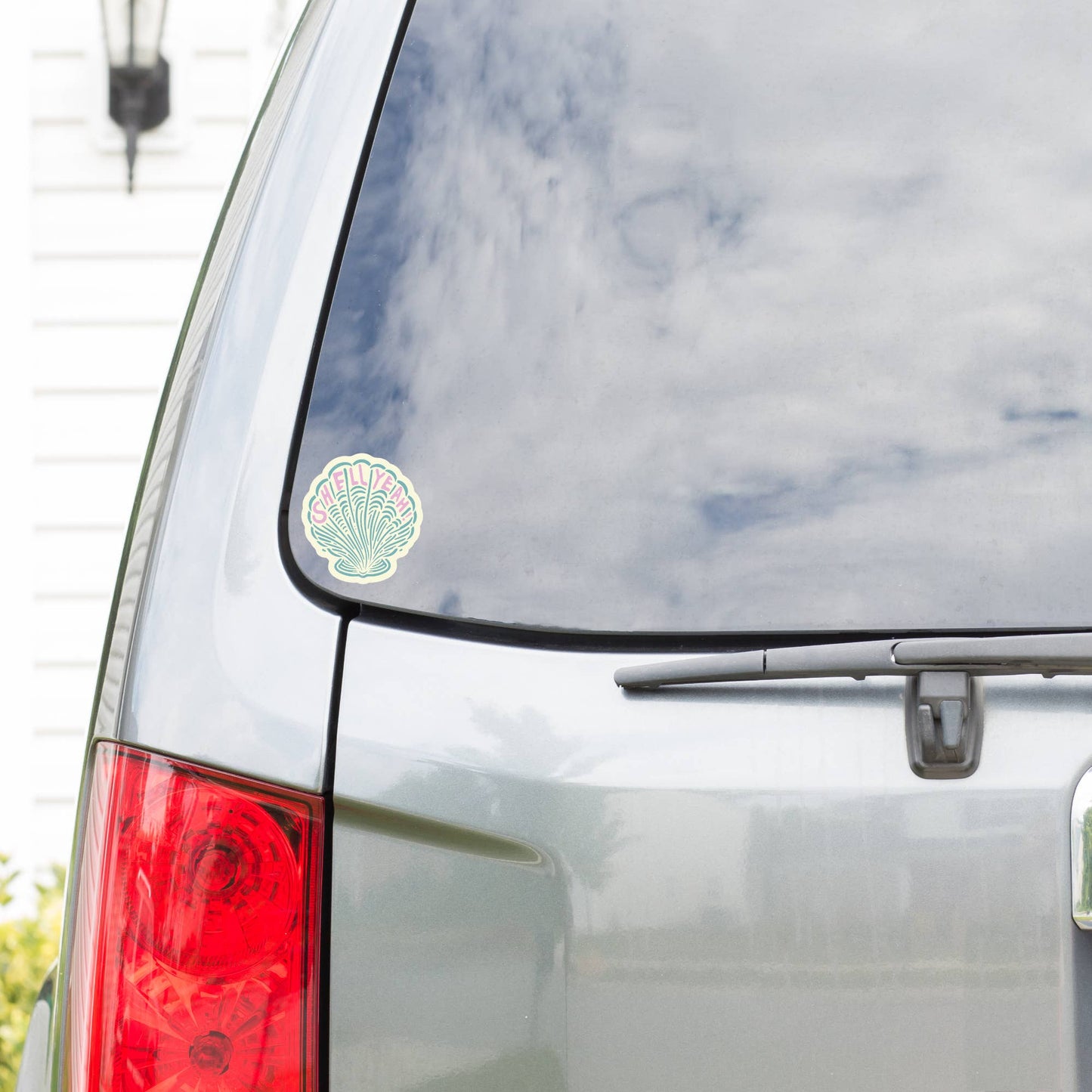 Shell Beach Ocean Sea Swear Funny High Quality Vinyl Sticker