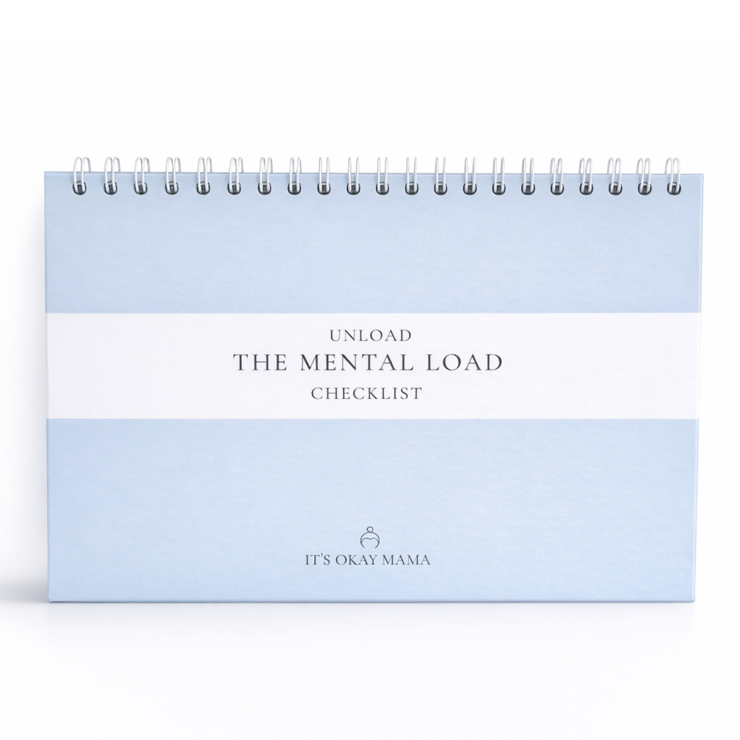 Mental Load Checklist Notebook