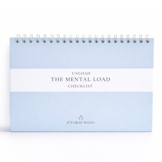 Mental Load Checklist Notebook